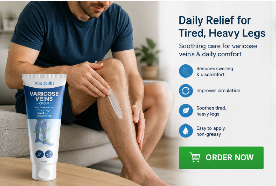 Venorela Varicose Veins Cream UK for tired, heavy legs